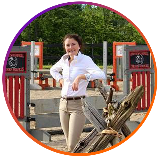 Meet Kaylee Kimmett Hunter Jumper Coach Horseback Riding Lessons Instructor and Trainer at ADK Stables near Kingston and Belleville Ontario